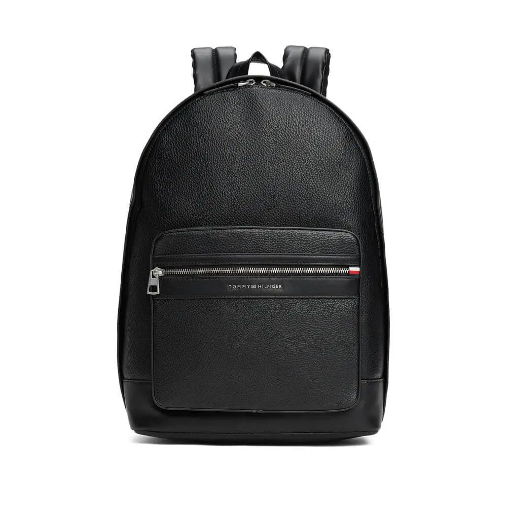 Tommy Hilfiger Pebble Grain Metal Logo Backpack